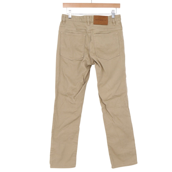 Best Made Co. Pants Mens 29x30 Straight Leg Khaki Cotton Stretch Excellent