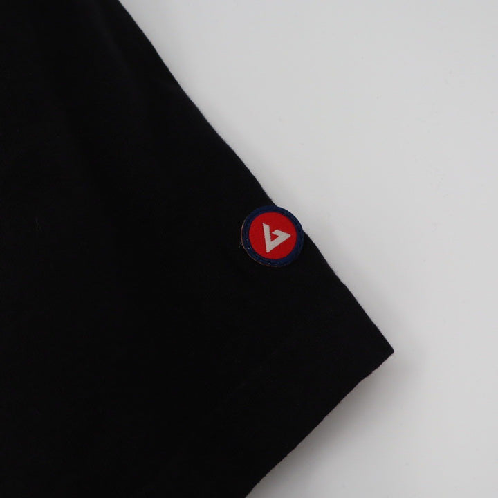 American Giant Men's Black Cotton Tee Crew Neck Short Sleeve Made in USA Size M
