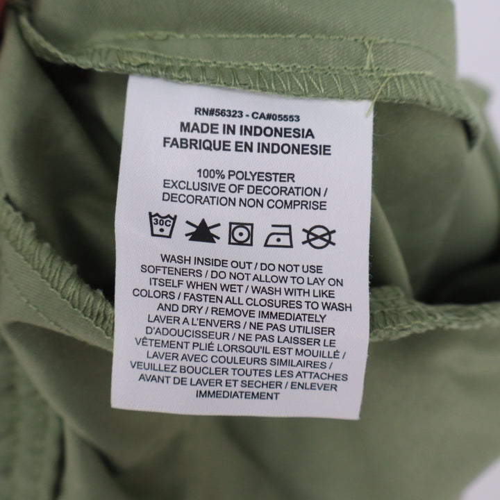 Nike Mens Woven Tapered Jogger Pants Sage Green Embroidered Logo Size L