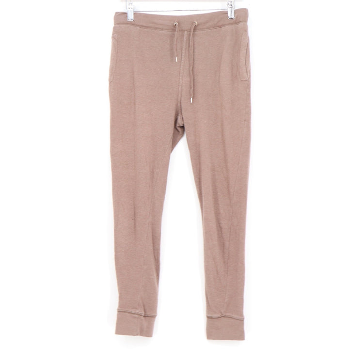 Forever 21 Mens Small Mauve Brown Cotton Blend Drawstring Jogger Pants