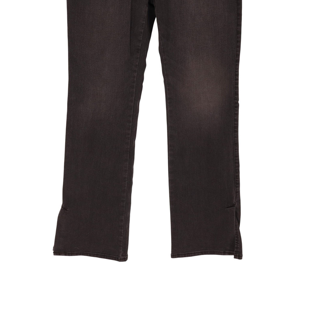 Time and Tru Bootcut Jeans Womens 10 Black Denim Cotton Stretch Mid Rise Travel