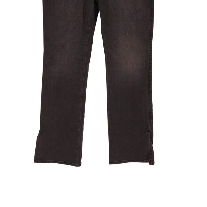 Time and Tru Bootcut Jeans Womens 10 Black Denim Cotton Stretch Mid Rise Travel
