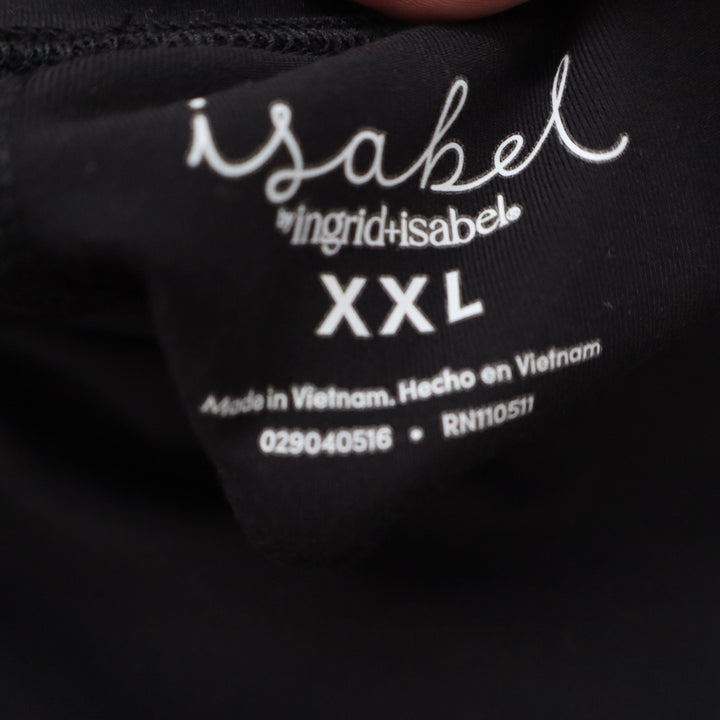 Isabel Maternity by Ingrid & Isabel Black Active Leggings XXL