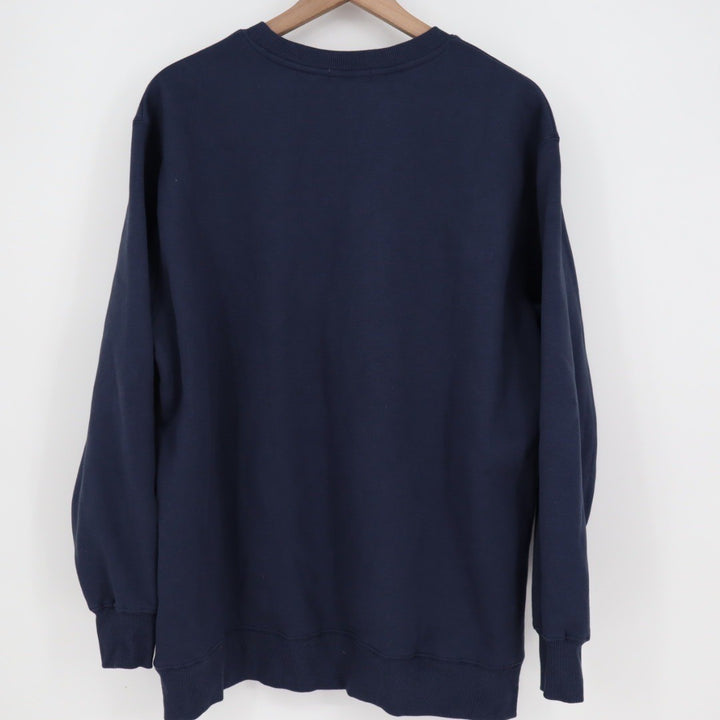 Merch Pier Navy Blue Crewneck Sweatshirt Tau Kappa Epsilon Bear Graphic L