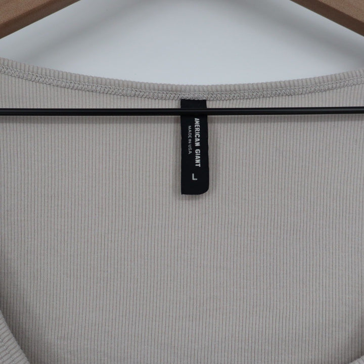 American Giant Women's Luxe Rib Square Neck Cardigan Size L