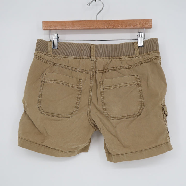 Sonoma Goods For Life Utility Shorts Womens 6 Khaki Cotton Stretch Cargo Pockets
