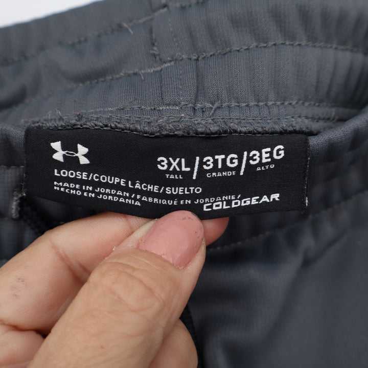 Under Armour Mens 3XLT ColdGear Joggers Grey Loose Fit Athletic Pants