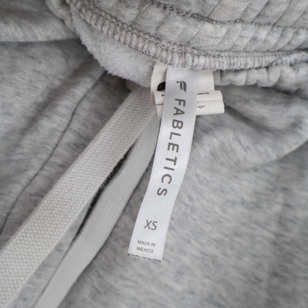 Fabletics Gray Heathered Fleece Joggers Womens XS High Rise