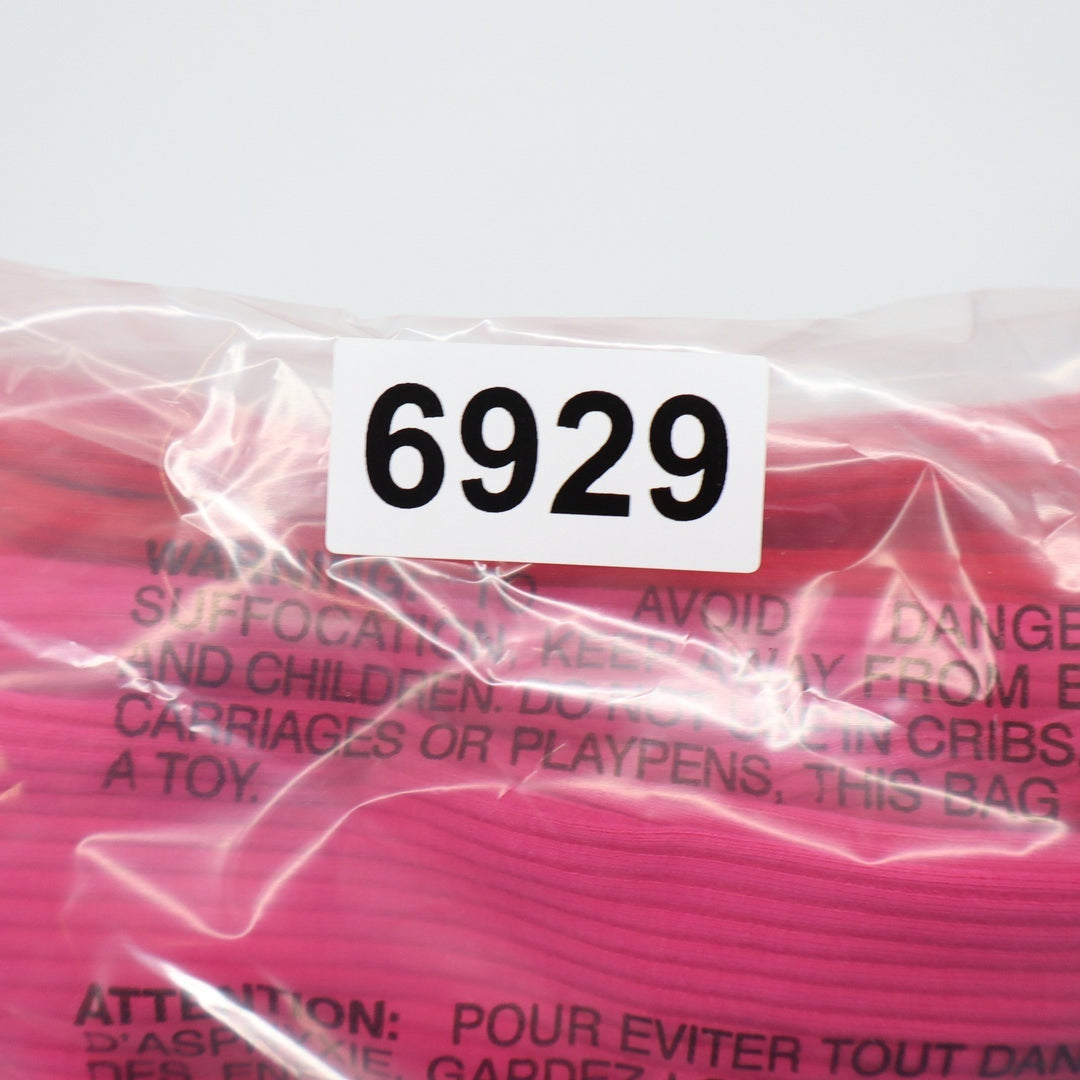 Naked Wardrobe Pink Red Colorblock Ribbed Racerback Midi Dress XS
