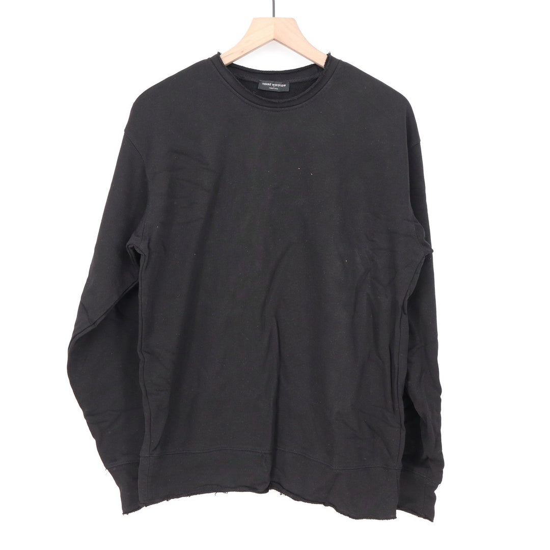 Naked Wardrobe Black Sweatshirt and Joggers Sweatpants Set Small