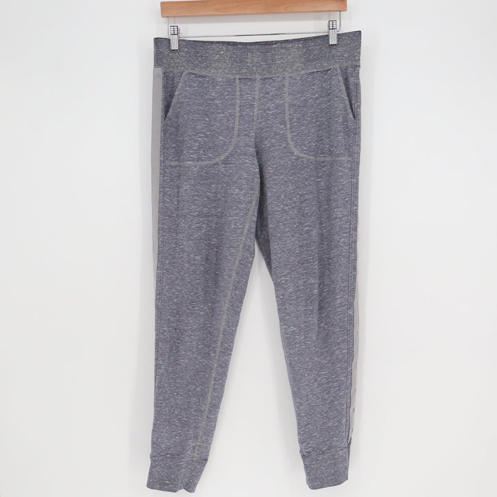 Danskin Now Womens Medium Grey Space Dye Joggers Size M 8-10
