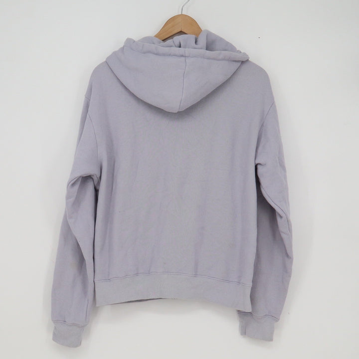 Brandy Melville Christy Full Zip Hoodie Lavender Purple Oversized Sweatshirt