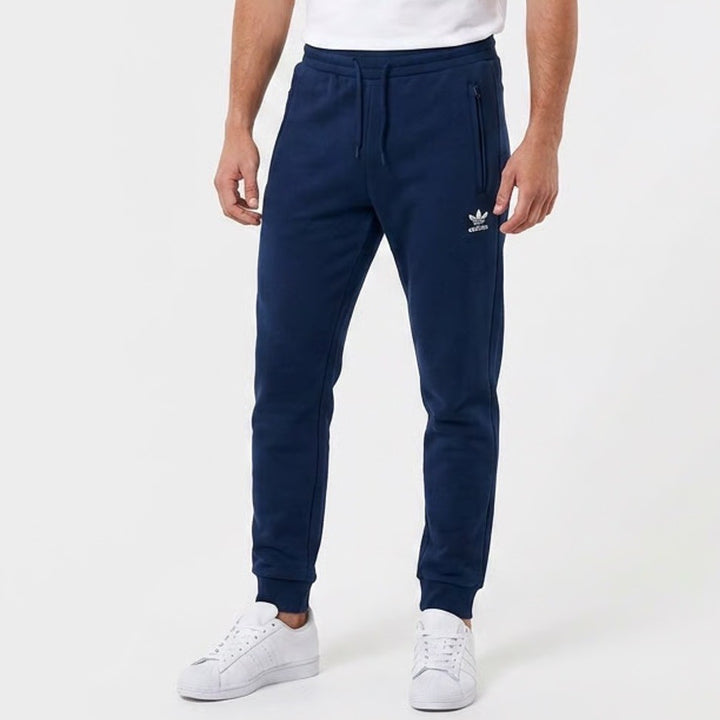 Adidas Originals Essentials Pant Night Indigo Navy Blue Slim Joggers Mens S