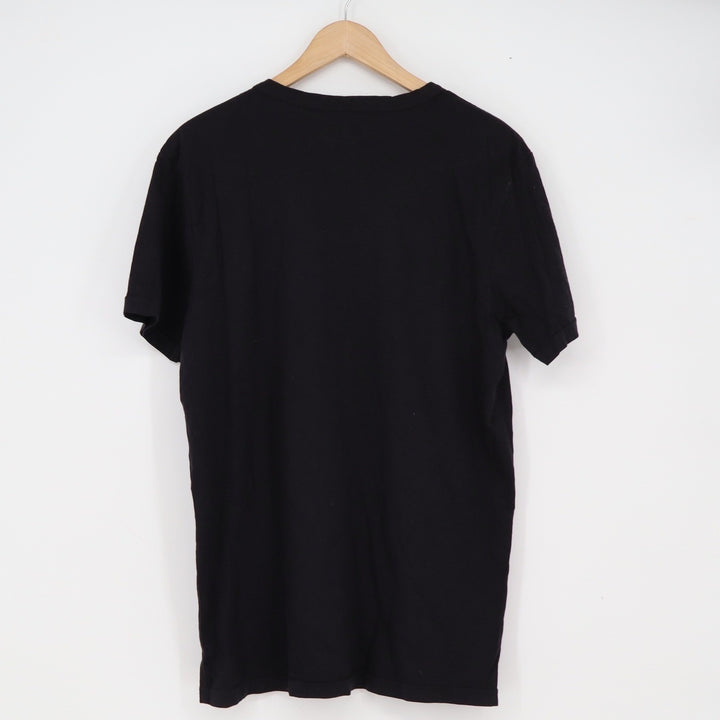 Chaser T-Shirt Mens L Tacos Graphic Black Short Sleeve Excellent