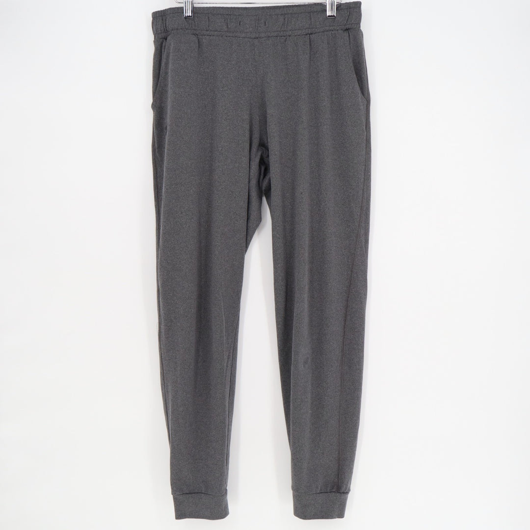 Under Armour Heatgear Jogger Pants Men Medium Gray Loose Fit Pockets Tapered Leg