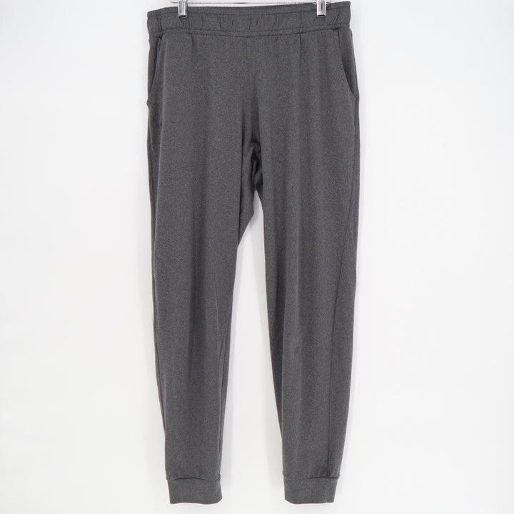 Under Armour Heatgear Jogger Pants Men Medium Gray Loose Fit Pockets Tapered Leg