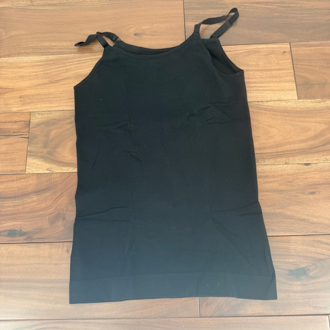 Shapermint Essentials All Day Every Day Scoop Neck Cami L Black