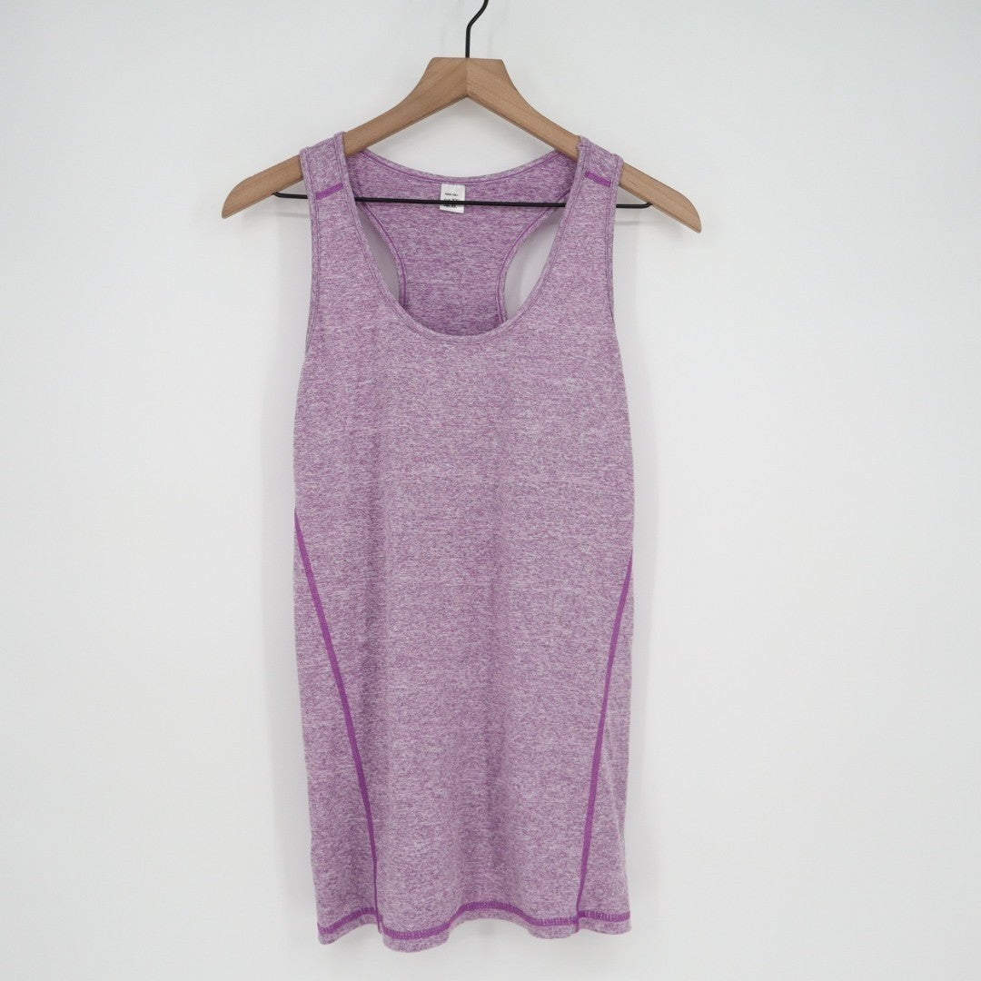 Neleus Active Tank Top Womens XL Purple Space Dye Scoop Neck Pullover Racerback