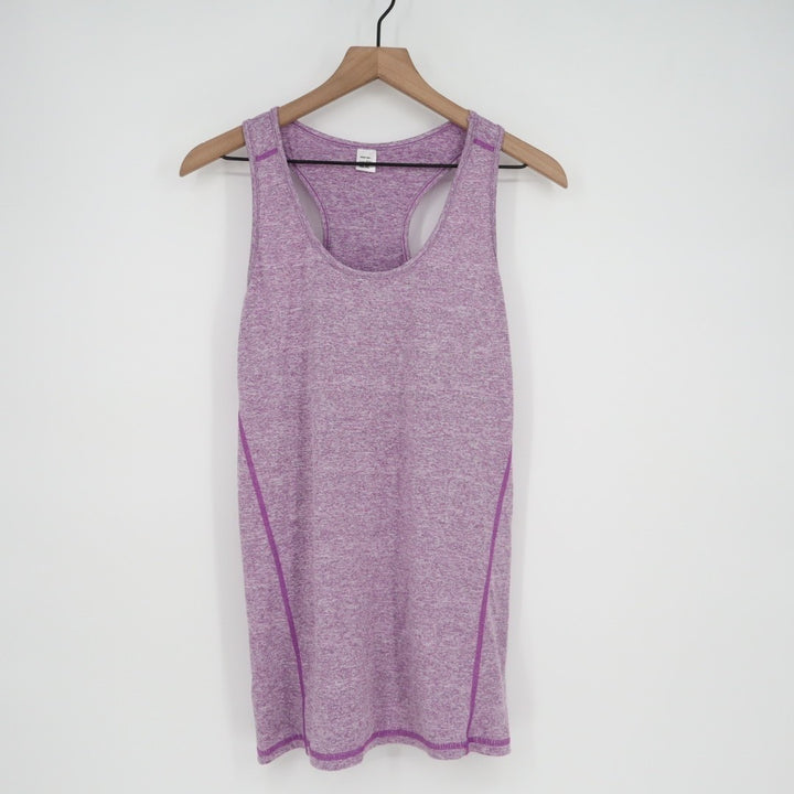 Neleus Active Tank Top Womens XL Purple Space Dye Scoop Neck Pullover Racerback