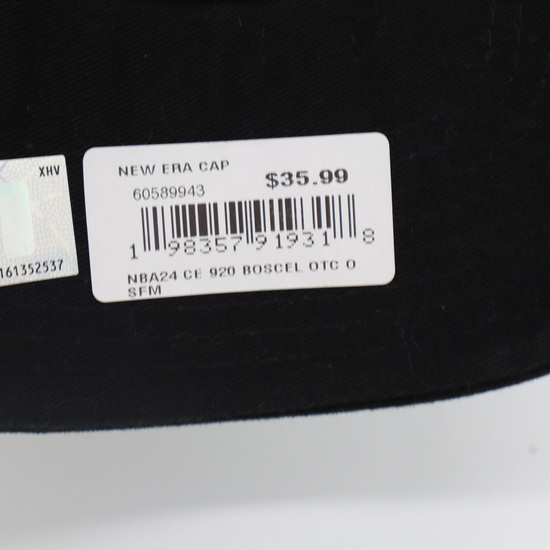 New Era Boston Celtics 9TWENTY Adjustable Hat Black Neon Green NBA 60589943