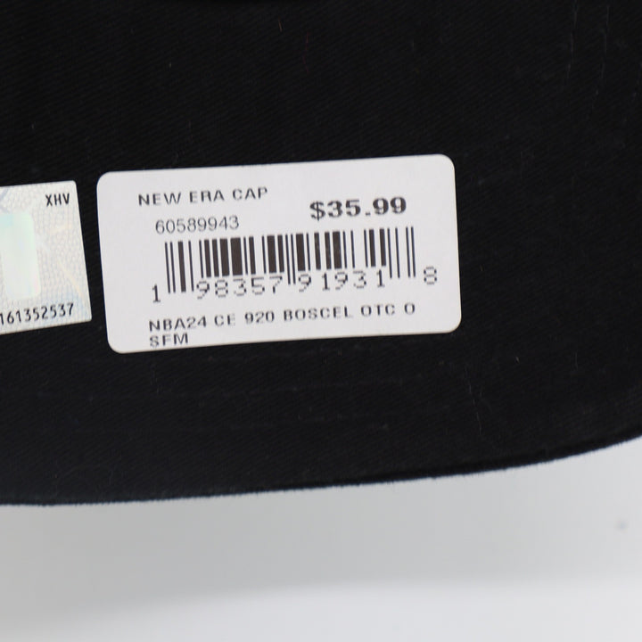 New Era Boston Celtics 9TWENTY Adjustable Hat Black Neon Green NBA 60589943