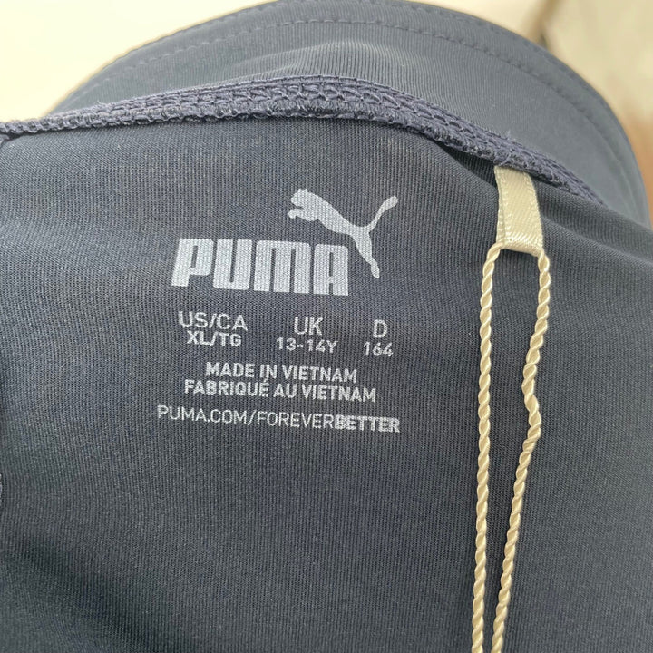 Puma Girls Solid Knit Skirt Navy Blazer XL DryCell Athletic Golf Tennis
