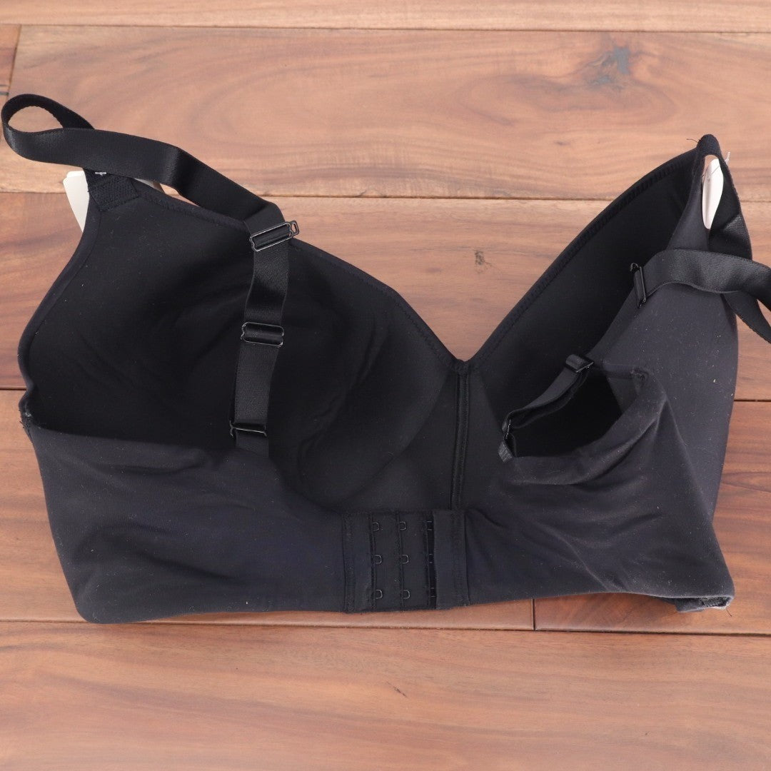 B. Tempt'd by Wacoal Future Foundation Contour Bra Womens 36DDD Black Wireless