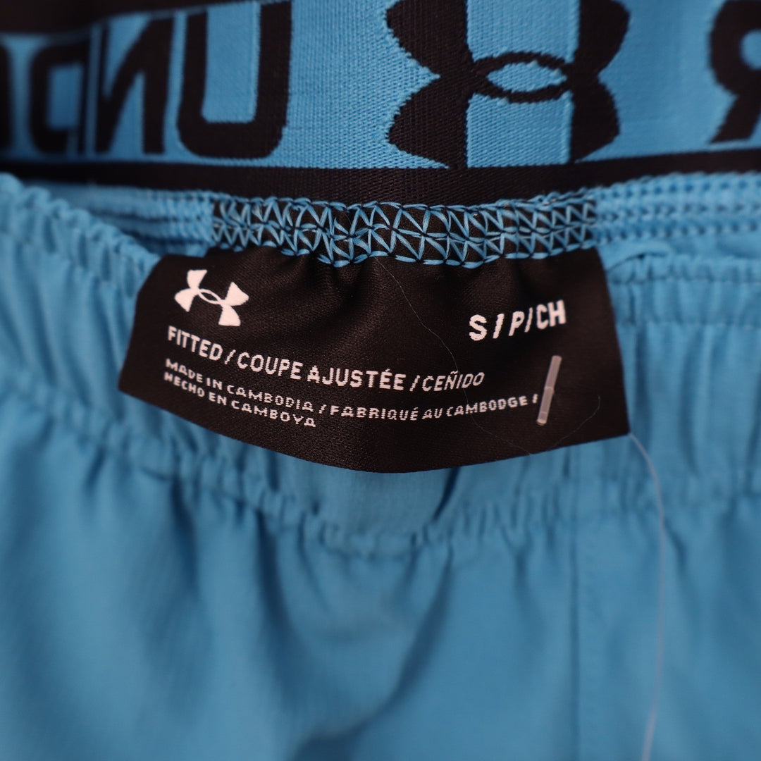 Under Armour Mens Vanish Woven 6in Shorts Blue Fitted Athletic Small