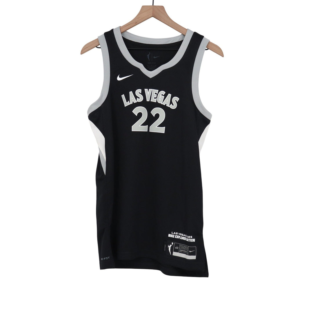 Nike Las Vegas Aces Aja Wilson 22 Explorer Edition Jersey Womens Small
