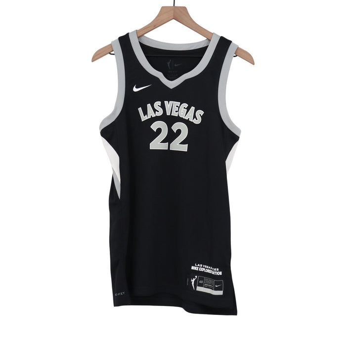 Nike Las Vegas Aces Aja Wilson 22 Explorer Edition Jersey Womens Small