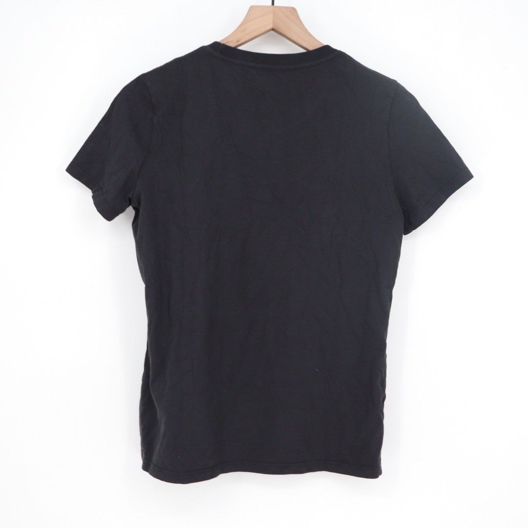 American Giant Classic Tee Black Crew Neck Short Sleeve Made in USA Size S