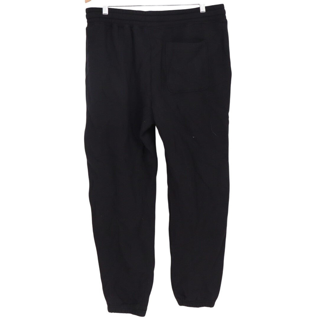 American Giant Classic Sweatpants Mens Large Black Cotton Tapered Leg Jogger