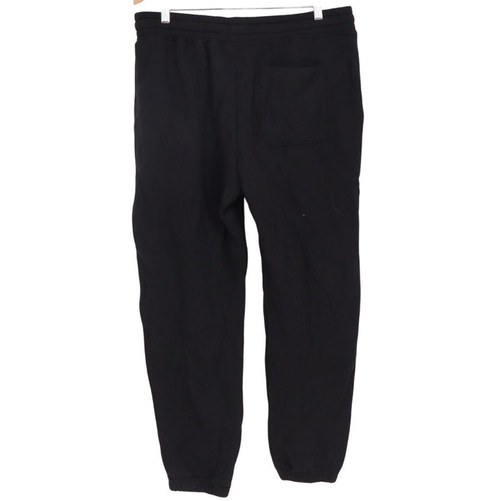 American Giant Classic Sweatpants Mens Large Black Cotton Tapered Leg Jogger