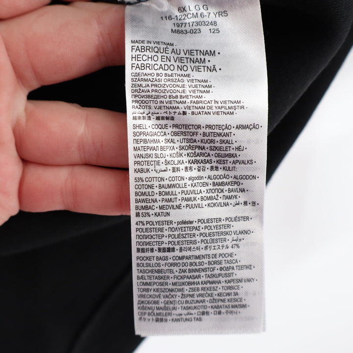 Nike Girls Tech Fleece Quarter Zip Dress Black 6X Long Sleeve Sporty