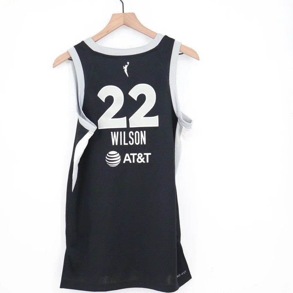 Nike WNBA Las Vegas Aces Angel Reese Explorer Edition Jersey Black XXL