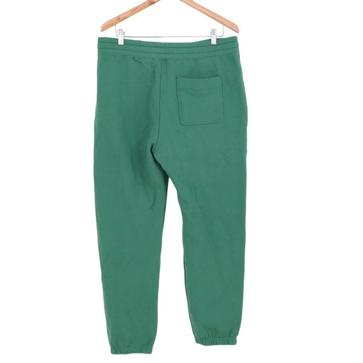 American Giant Classic Sweatpant Mens L Hunter Green Cotton Drawstring Waist