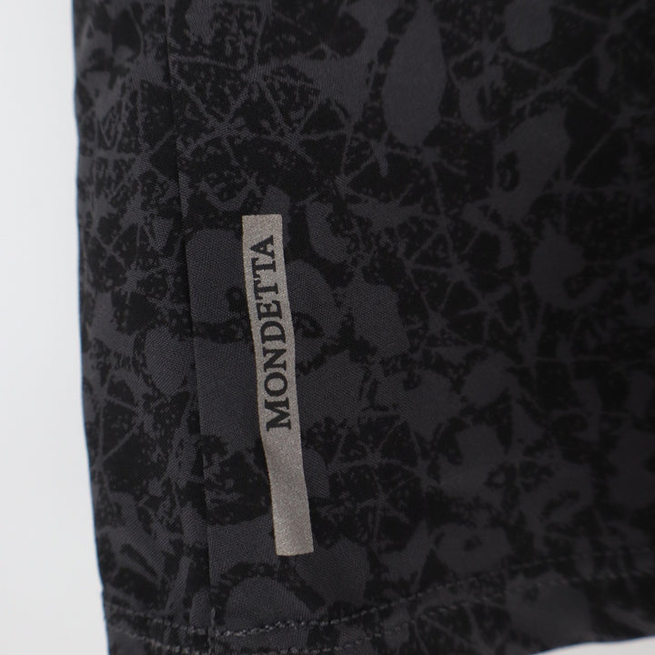 Mondetta Womens Active Skort Large Black Charcoal Abstract Print Athletic Golf