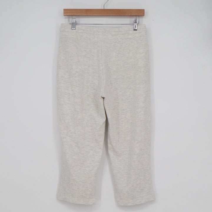 32 Degrees Cool Womens Gray Heather Crop Sweatpants Joggers Size M Drawstring