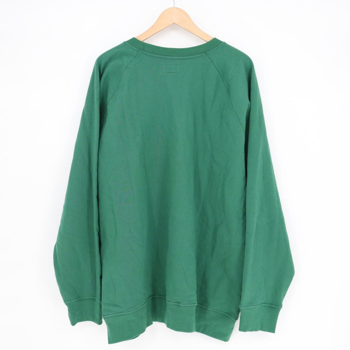 American Giant Midweight Sweatshirt Mens XL Hunter Green Cotton Fleece Pullover
