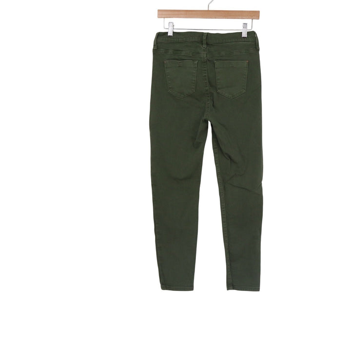 Celebrity Pink High Rise Ankle Skinny Jeans Olive Green Size 9