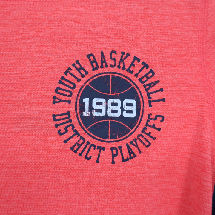 DSG Boys Cabana Coral Pieced Graphic Movement Tee Basketball Shirt Size M 10-12