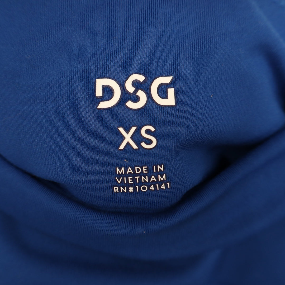 DSG Womens Momentum 7/8 Legging Team Royal Blue High Rise Pockets XS