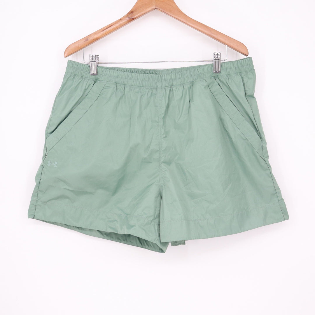 Under Armour Womens Unstoppable Utility Shorts Sage Green Large