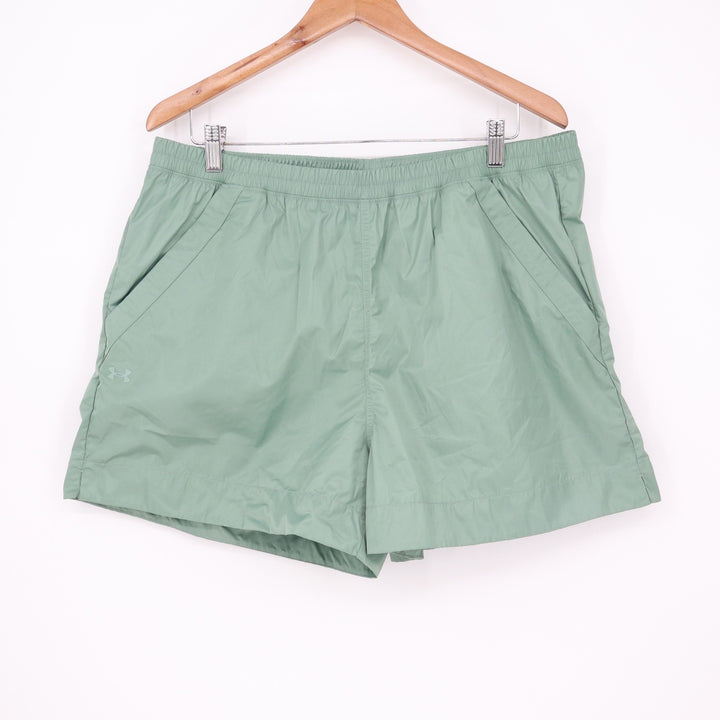 Under Armour Womens Unstoppable Utility Shorts Sage Green Large