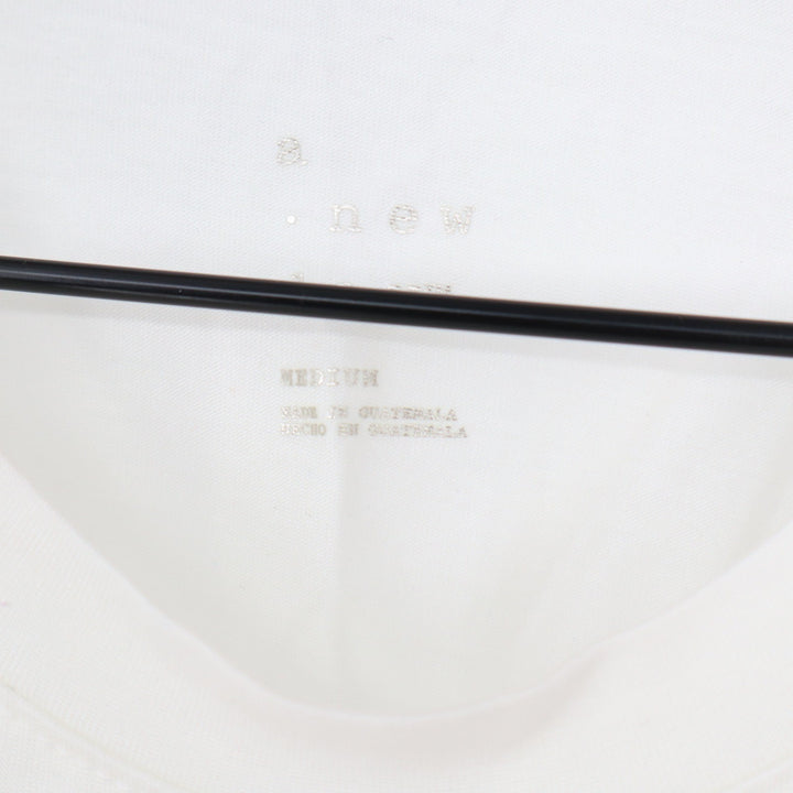 A New Day Cream Tencel Lyocell Long Sleeve Crewneck Top Medium VN1068795
