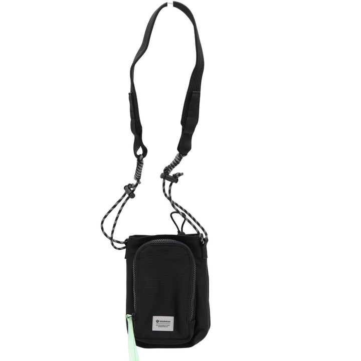 Lululemon Modular Phone Crossbody Bag Black Adjustable Strap Small Utility Pouch