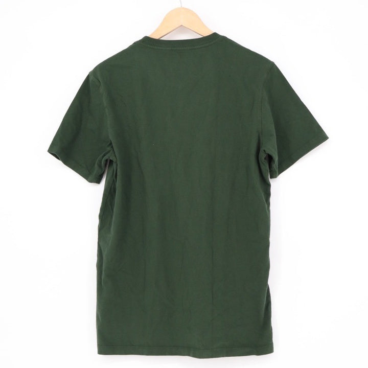 American Giant Pocket T Shirt Forest Green Short Sleeve Made in USA Size S