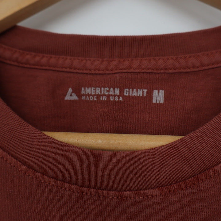 American Classic Cotton Crew Neck T Shirt Mens Medium Made in USA