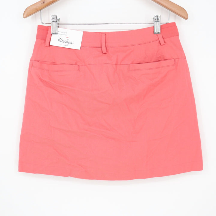 Walter Hagen Clubhouse 16" Skort Pink Rouge Womens 6 Golf Skirt