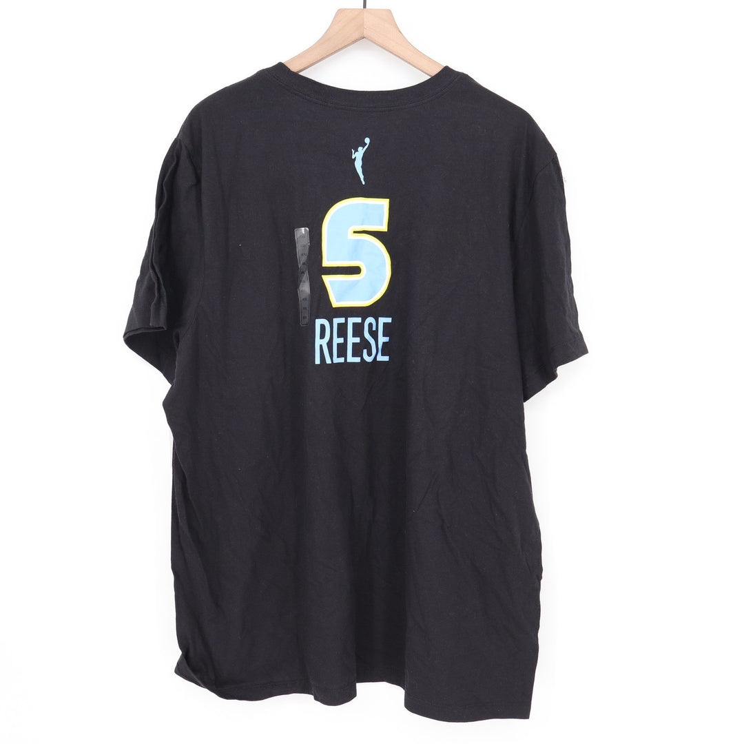 Nike Chicago Sky Angel Reese 5 Explorer Edition Black T-Shirt Mens XXL New